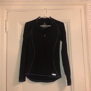 LL Bean lightweight 1/4 zip pullover